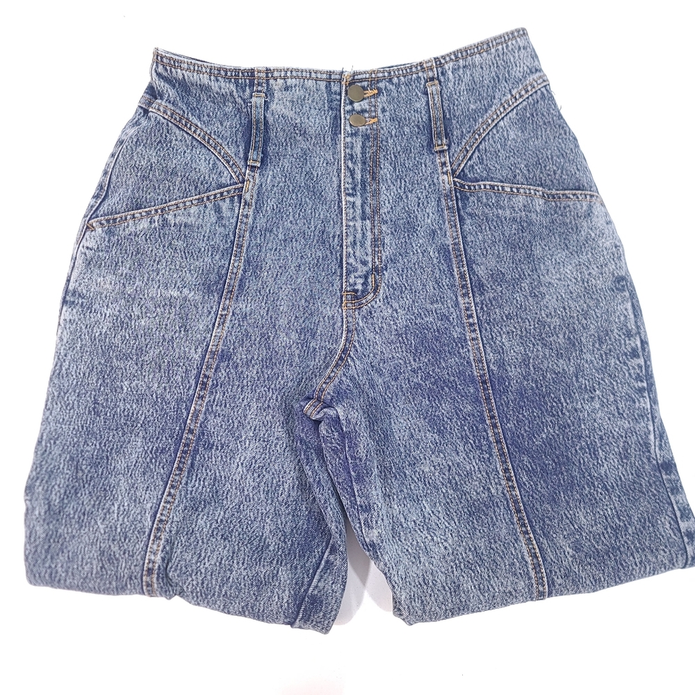 Vintage 90s Y2K FRAGILE acid Wash Denim Jeans Size 13